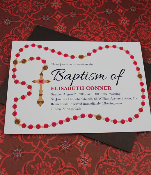 Christening Invitation Template Download & Print