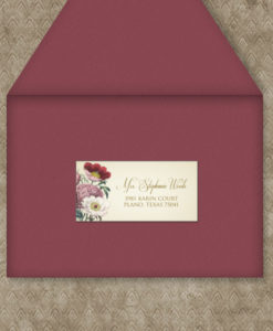 vintage gift tag template