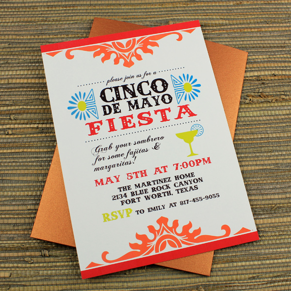 Cinco de Mayo Fiesta Invitation Template Download & Print