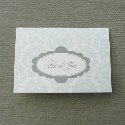 Damask Thank You Card Template damask wedding thank you card template Damask Thank You Card Template damask wedding thank you card template