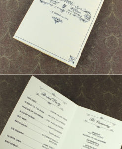 <strong>Wedding Program Template</strong> Silhouette Tutorial Free ... Layered wedding program template