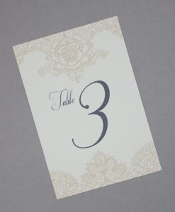 table number download print