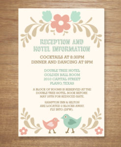 wedding reception card templates free koni polycode co