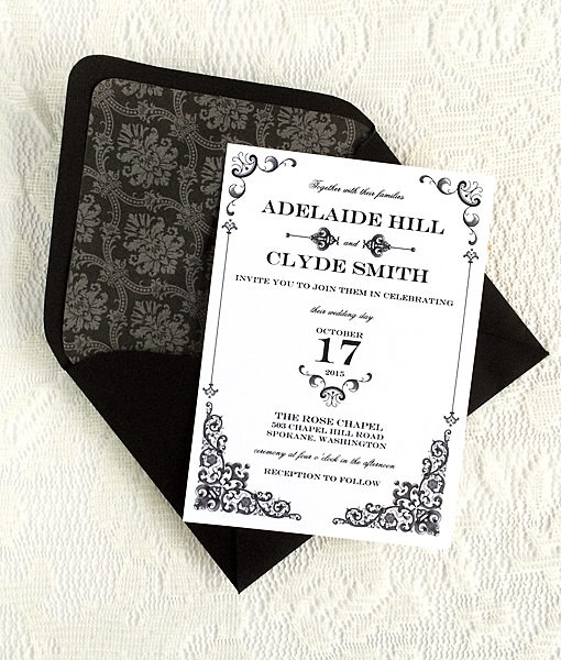 wedding invitation template sets