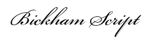 Bickham Script
