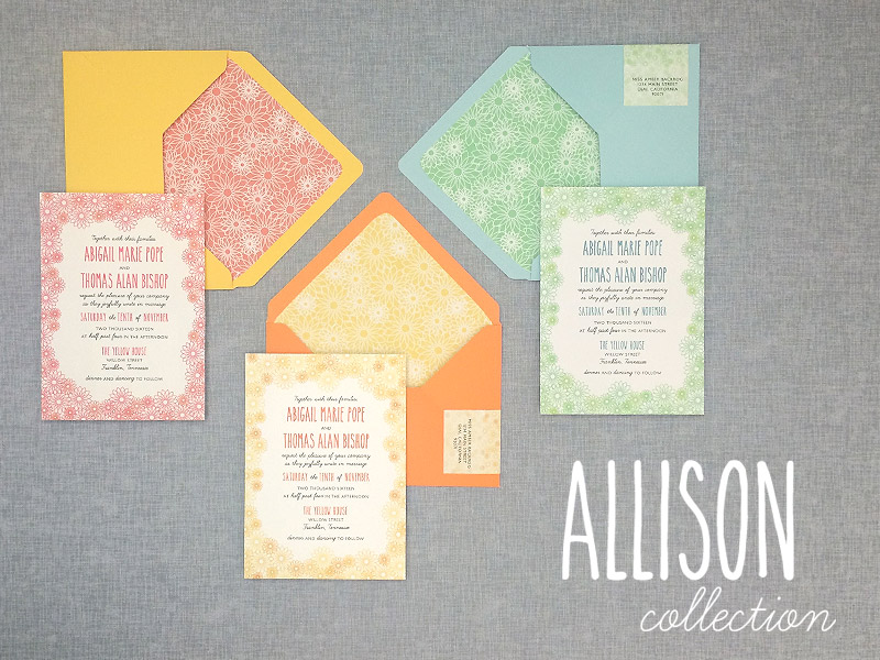 funky floral wedding invitation templates | Download & Print