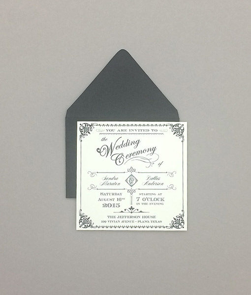 types of invitations