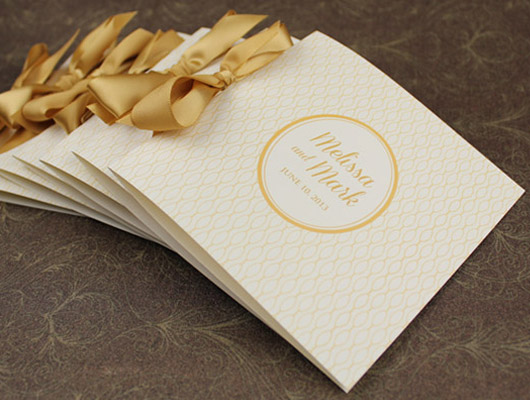 70 39 s glam gold program booklet diy project featured on after party invitation templates