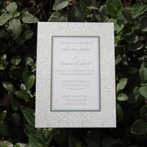 Invitation Template - Antique Lace