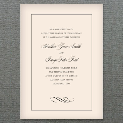 Basic Invitation Template 9