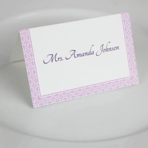 Microsoft Word Wedding Place Card Templates