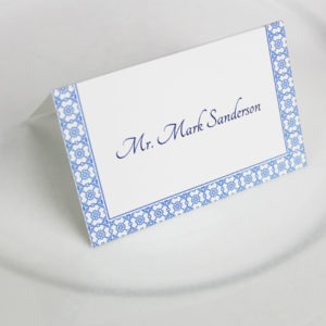 Printable Reception Place Card Template