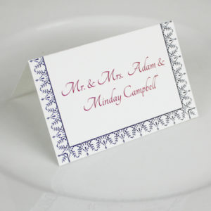 Printable Place Cards - Vintage Design