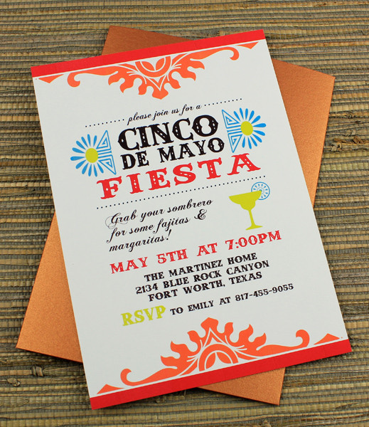Cinco De Mayo Wedding Invitations 3