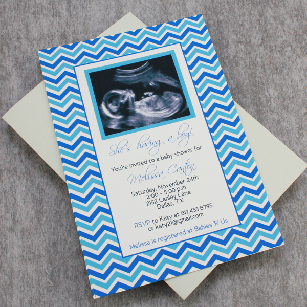 baby boy invitation ideas