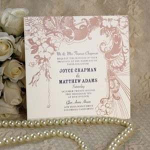 Invitation Template - Square Vintage Carnival Invitation