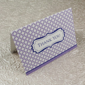 Hydrangea Thank You Card Template