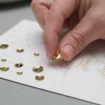 Glam Gold Wedding Invitation