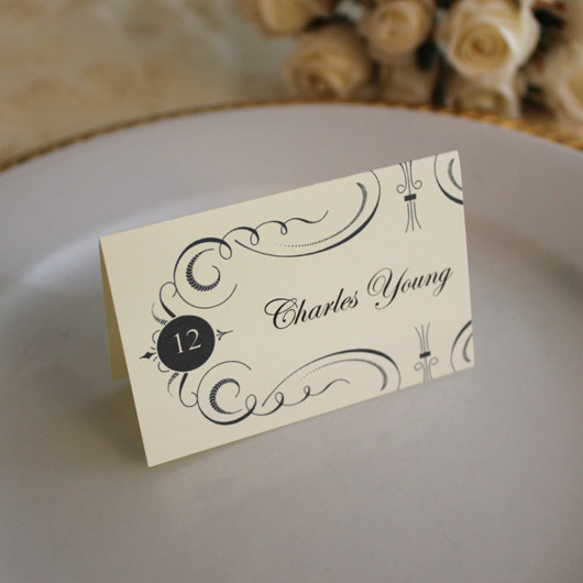 Place Card Setting Template