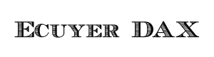 EcuyerDAX-Font