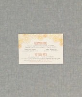 Allison Enclosure Card