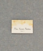 Allison Place Card