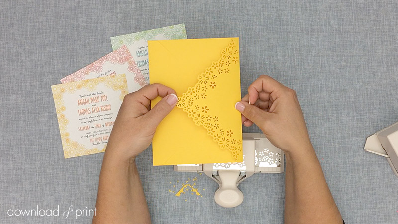 How to make a diecut envelope | Download & Print