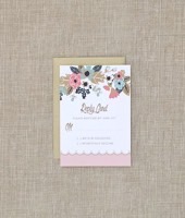 Artisan Botanical RSVP Card