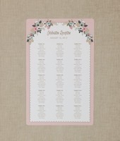 Artisan Botanical Seating Chart
