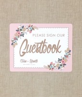 Artisan Botanical Wedding Day Sign