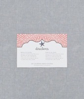 Katherine Starfish Beach Enclosure Card
