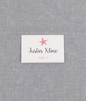 Katherine Starfish Beach Place Card