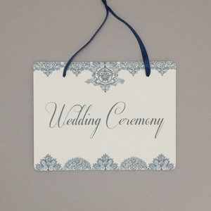 Printable lace wedding sign in 7 colors | Download & Print