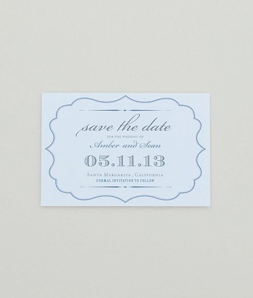 Diy Vintage Stripe Wedding Save The Date Announcement Download