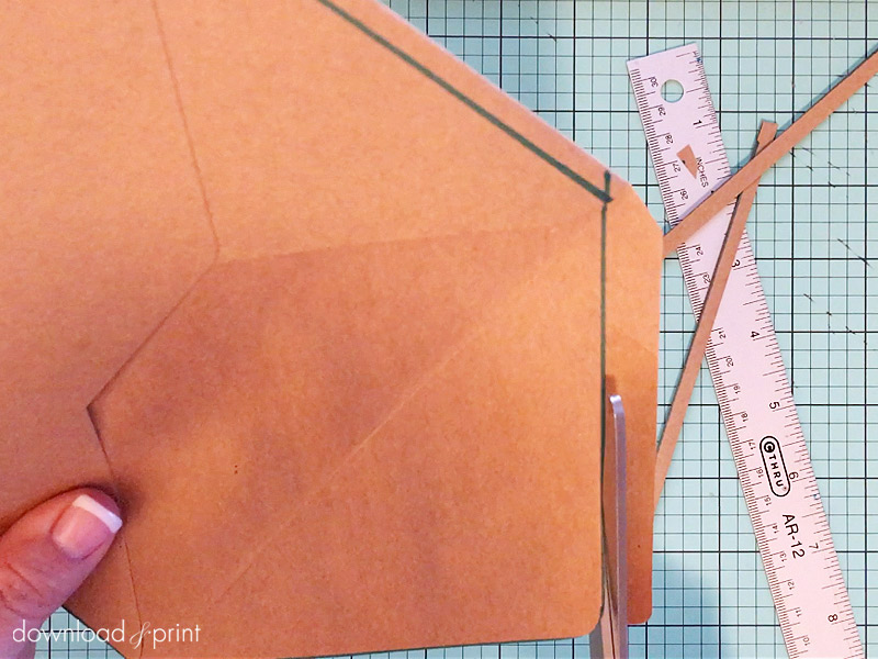 DIY Wrapping Paper Envelope Liner | Download & Print