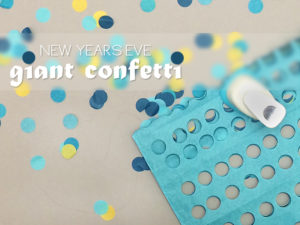 DIY giant confetti for New Years Eve | Download & Print