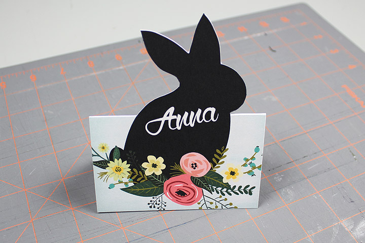 DIY Easter name place cards | Download & Print