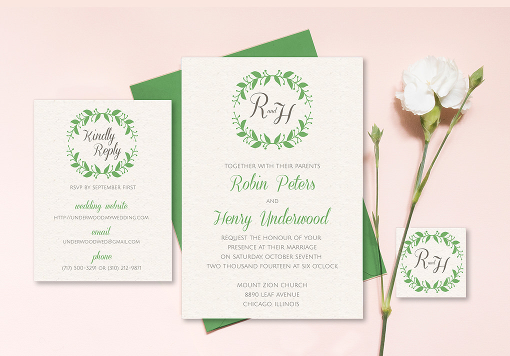 Printable Wedding Invitation Template from www.downloadandprint.com