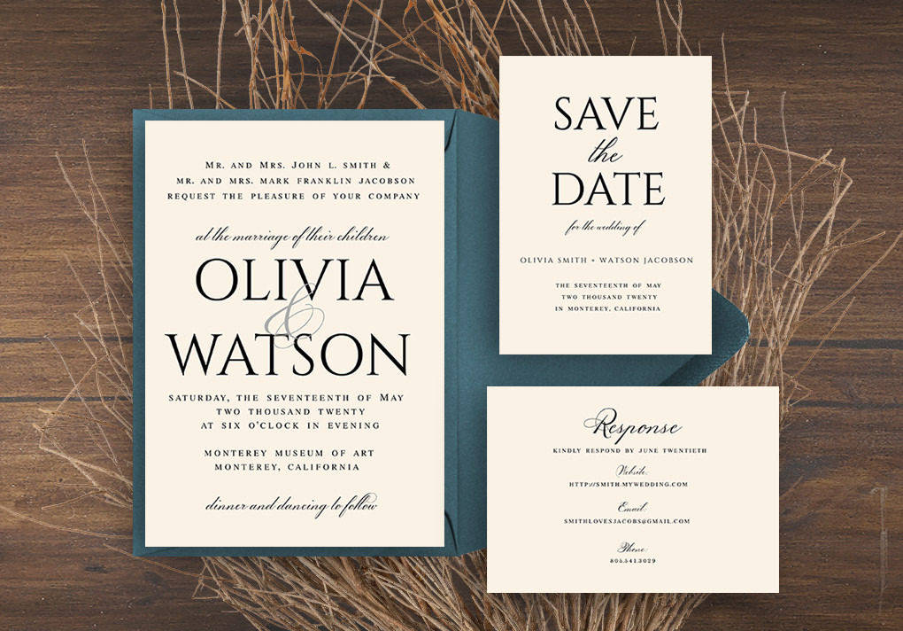 Make Your Own Wedding Invitations Download Print
