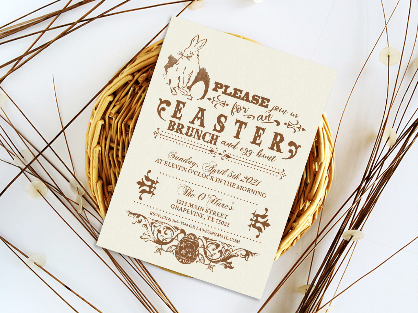 free-vintage-easter-printable-invitation