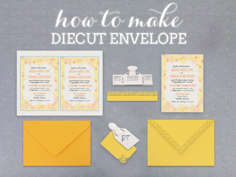 How to Make a DieCut Envelope